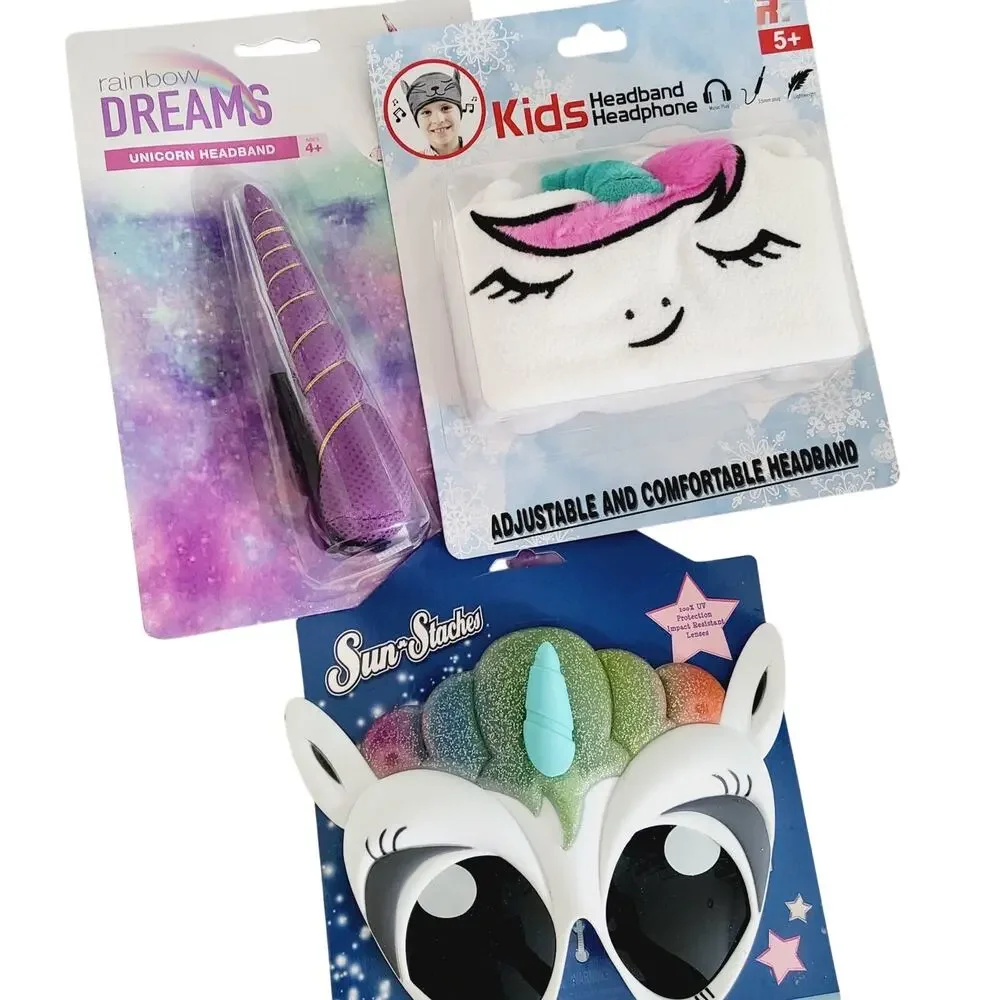 New Unicorn headphone glasses headband